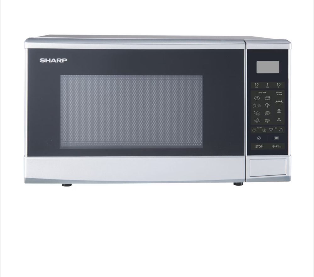 Sharp, Микровълнова фурна с грил 20л 800W 1000W грил.С гаранция
