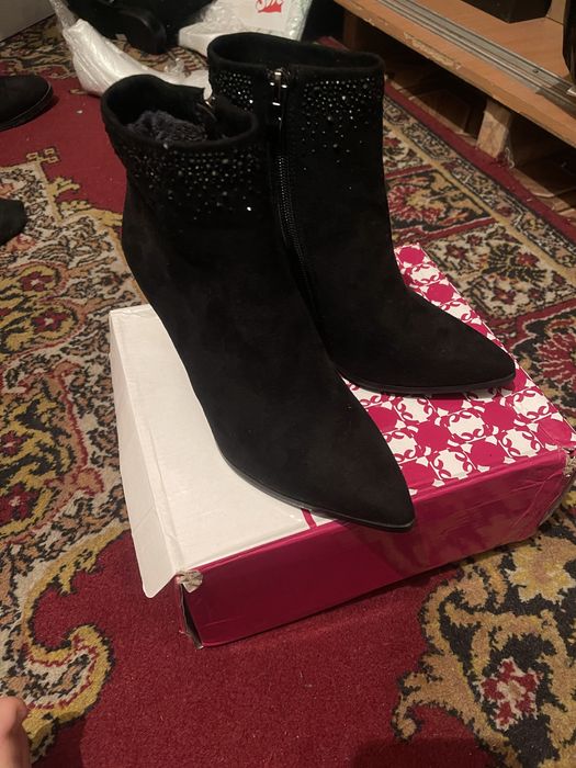 Полусапожки новые весна-осень замши