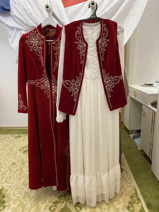 Кажекей  набор кызыл түс