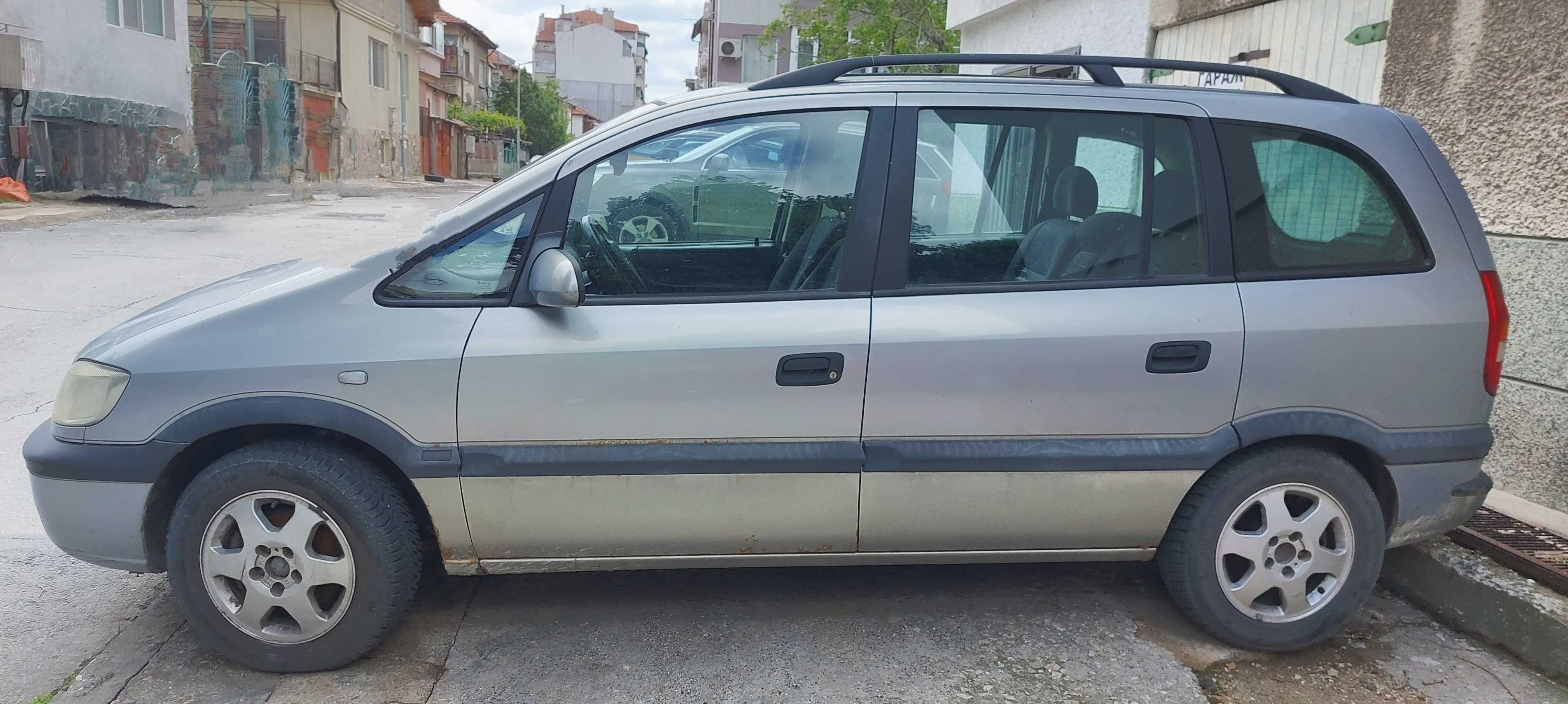 OPEL ZAFIRA 2000г. DI 16V 85 кс.