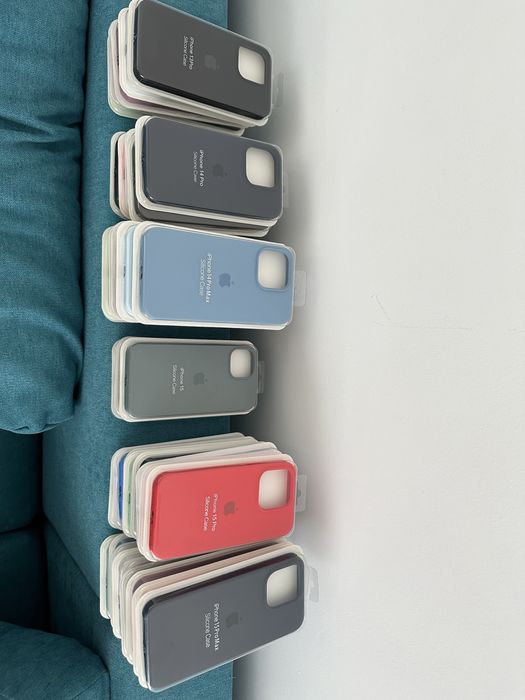 Huse iphone silicon cu logo