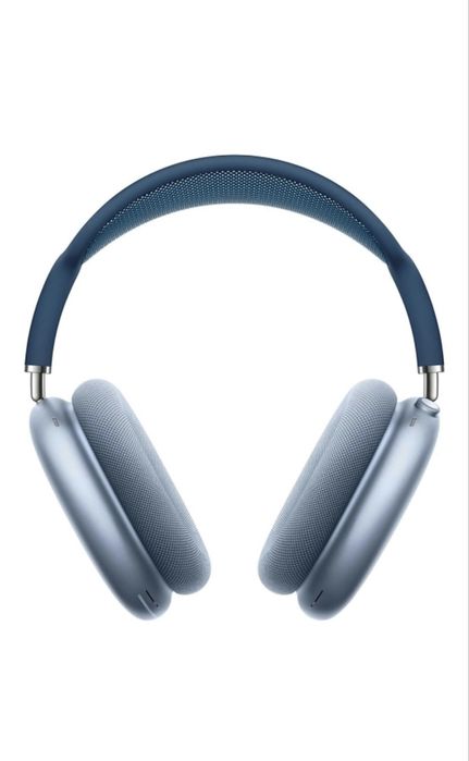 airpods max синего цвета