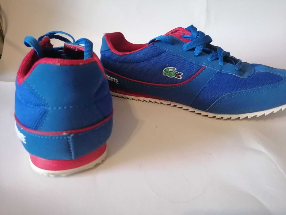 Мъжки маратонки Lacoste оригинал , сникърси 44 лакост сини