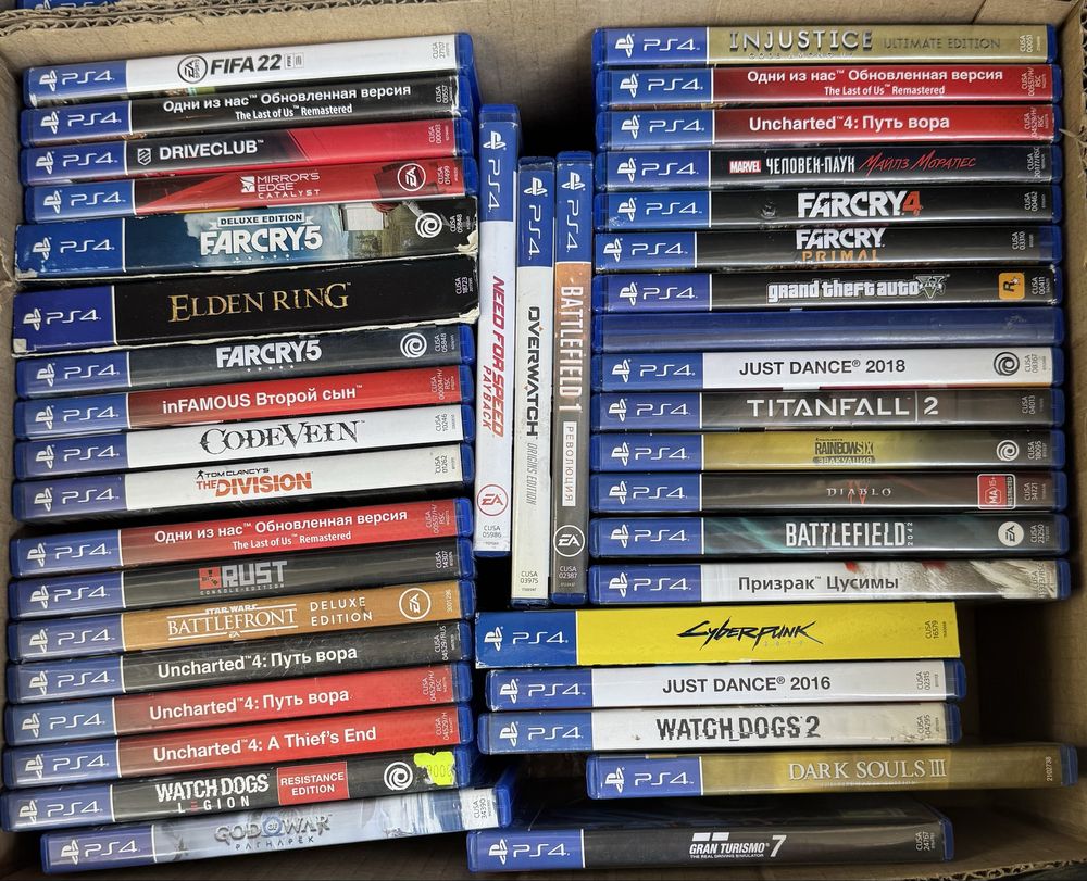 Топовые Игры на дисках / PS4 и PS5 / для PlayStation