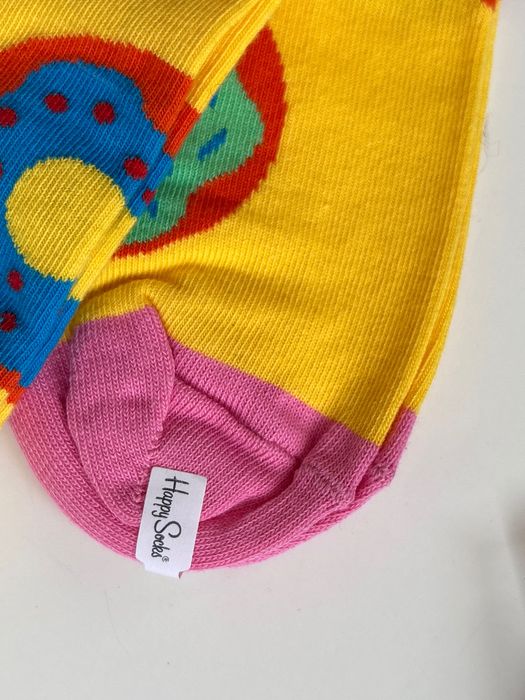 Нова мъжка слим вратовръзка Selected & подарък нови чорапи Happy socks