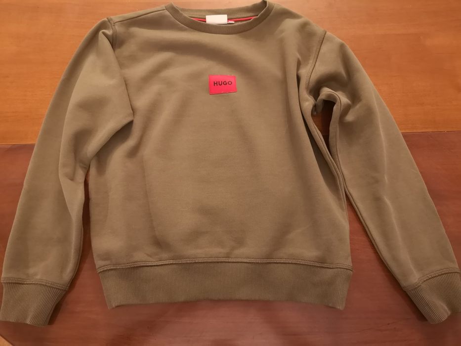 Bluza Hugo, kaki, 10-12 ani, 150, bumbac 100%