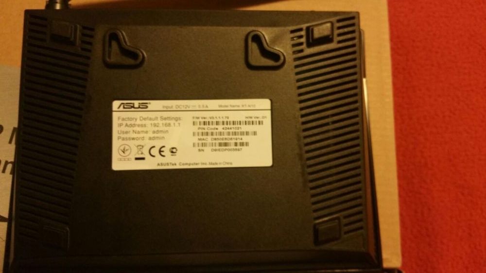 Router ASUS RT-N10(Wireless N150)