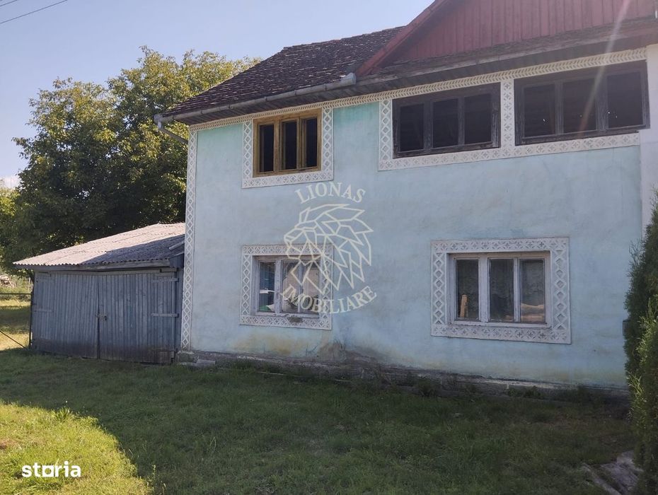Casa 110 mp 7 incaperi-teren 3850 mp-anexa-Dorolea, 15 km de Bistrita