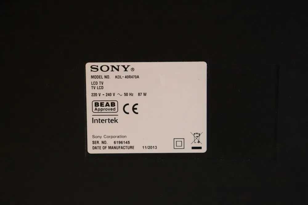 Televizor LED Sony 102cm/40'' Full HD KDL-40R470A