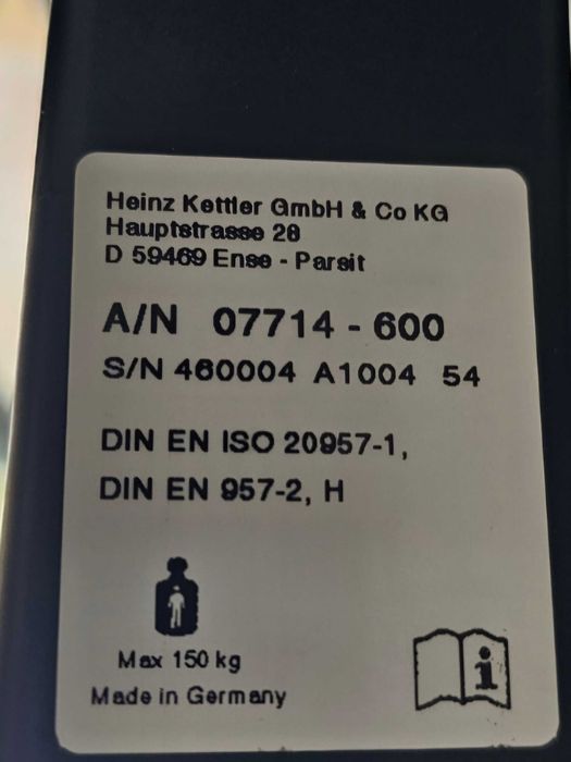 немецкий тренажер мультистанция Kettler в максимальной комплектации