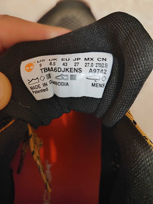Маратонки Timberland