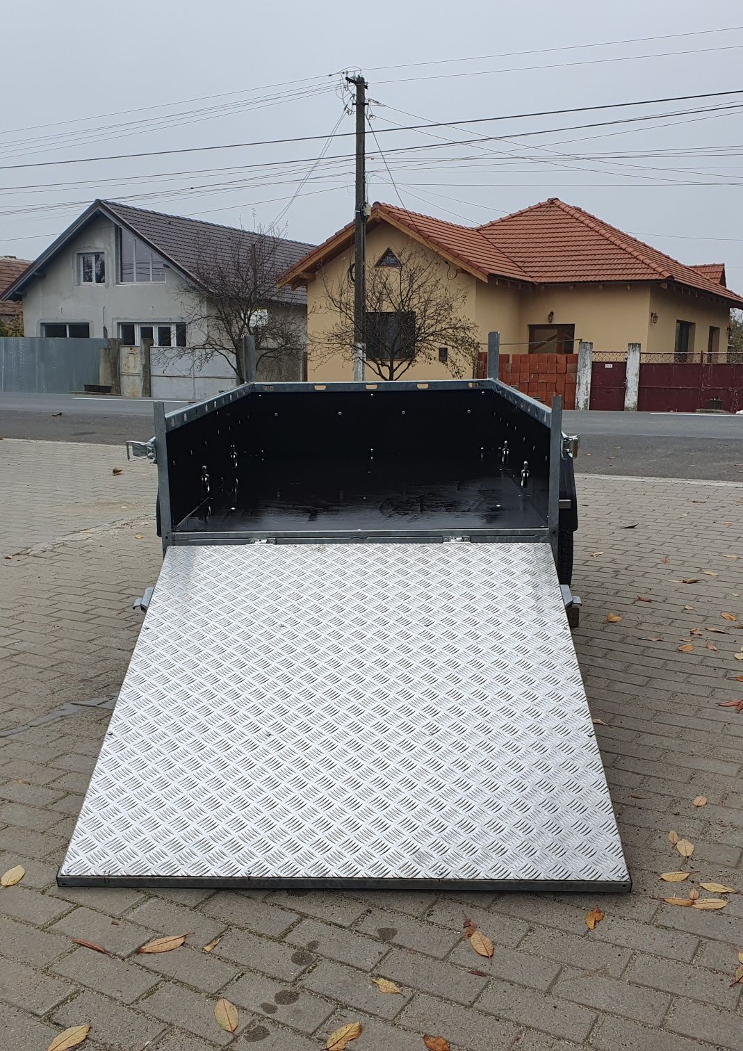 Remorca Rotaru Trailers M2 cu Rampă încarcare 2m/1,15m 750kg