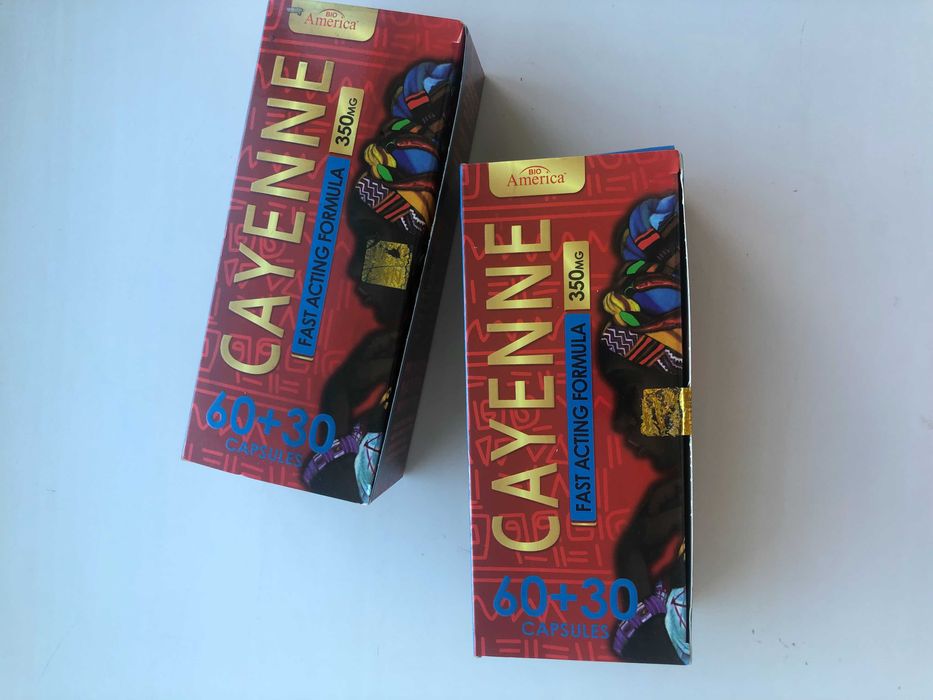 Капсулы Cayenne—комплекс с кайенским перцем для активного образа жизни