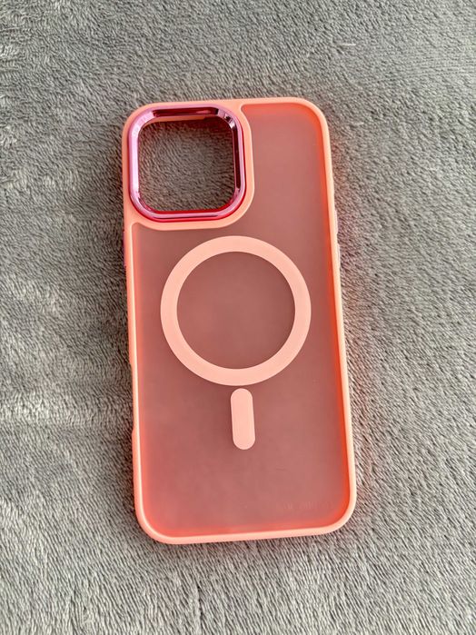 Husa roz TPU - iPhone 16 Pro Max - MagSafe
