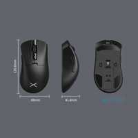 Mouse wireless Delux M900 Pro, negru, NOU, ergonomic