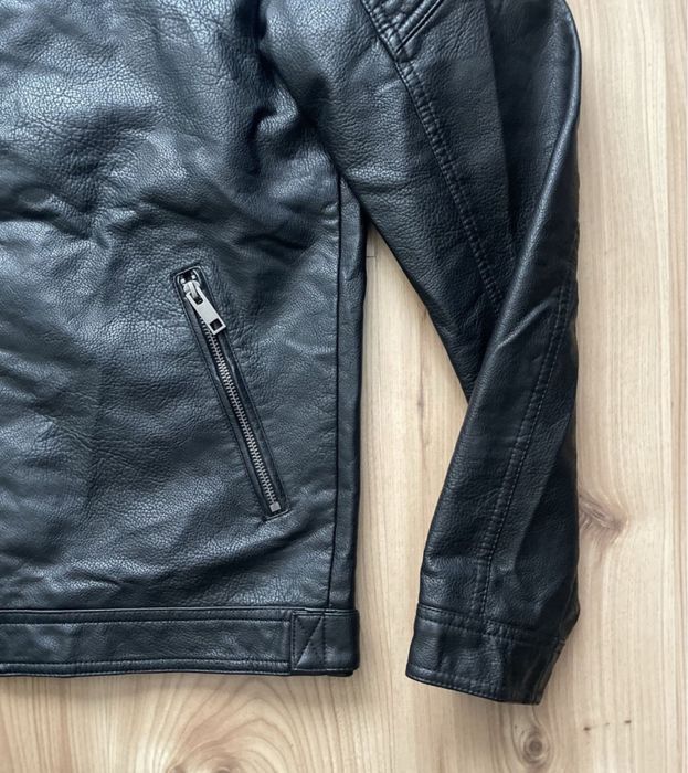 JACK & JONES / мъжко кожено яке L