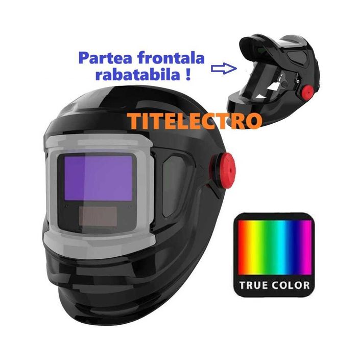 Masca sudura automata rabatabila TITANIUM cristale lichide INTENSIV