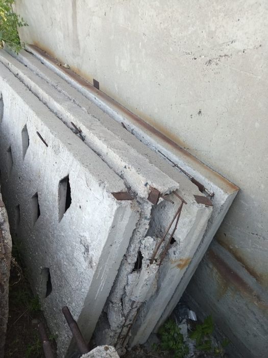 Плиты заборные