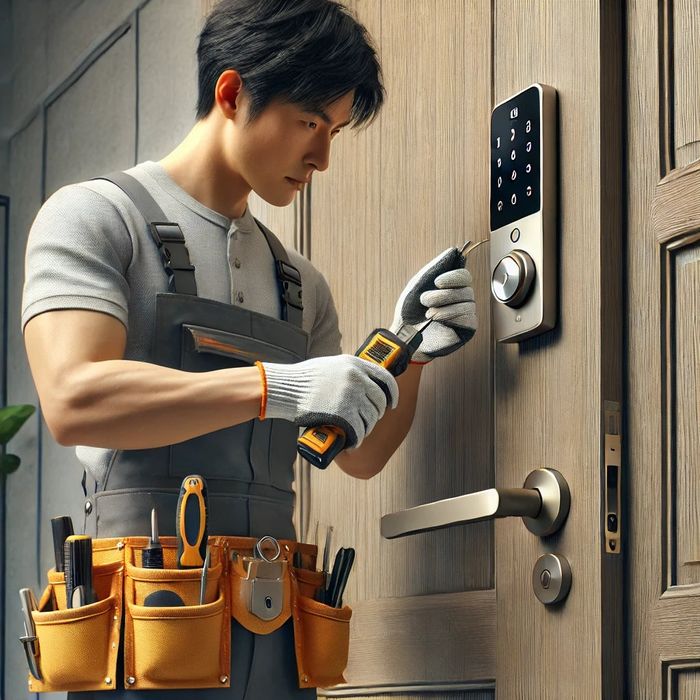 Установка электронного замка. Elektron qulf o'rnatish xizmati.