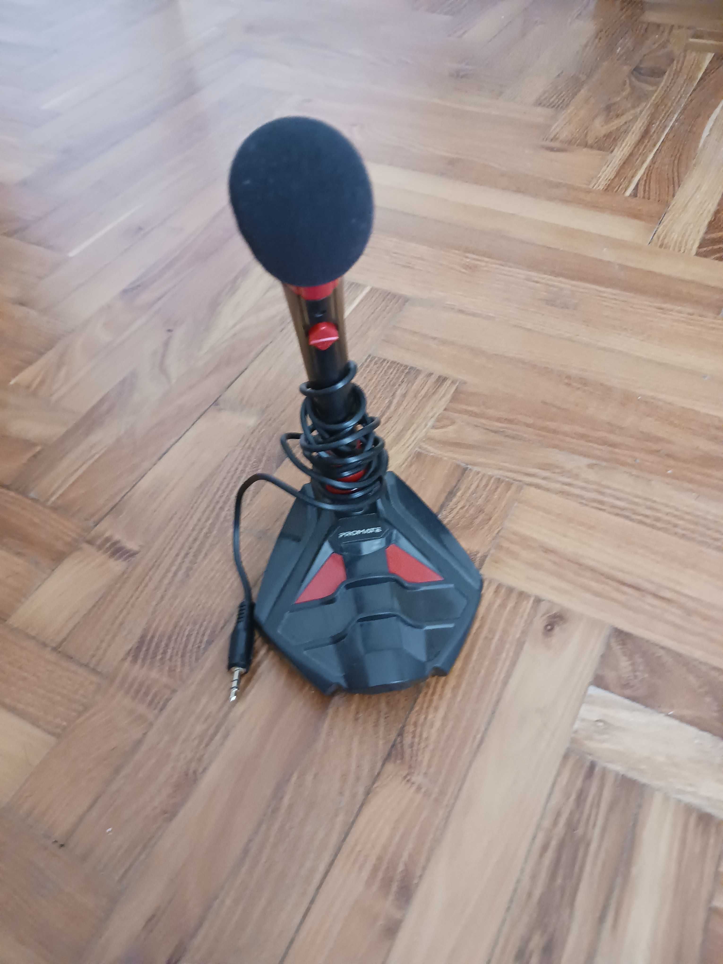 Microfon gaming roșu