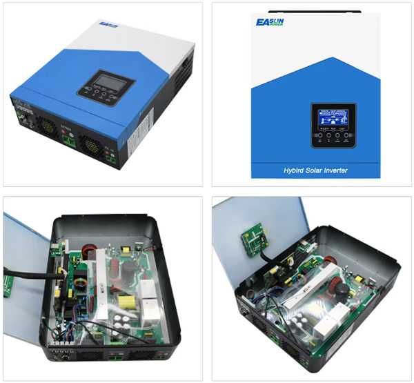 Соларен инвертор Easun 2.2KW 12V 220V MPPT 80A PV 450V Off-Grid WIFI