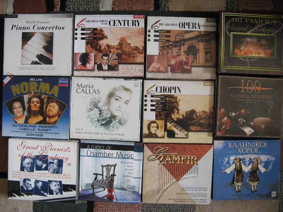 CD Box Complete Works, Premium Edition, Mozart 40, 170, Bach 155 ...