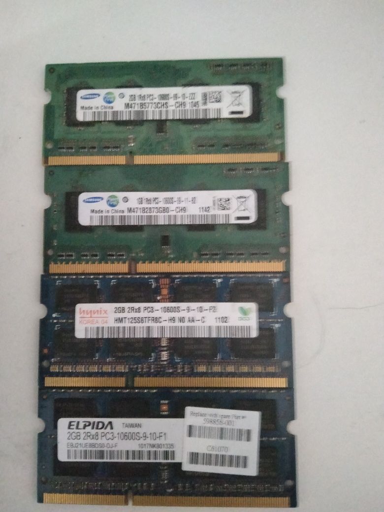 Plăcuțe RAM DDR3
