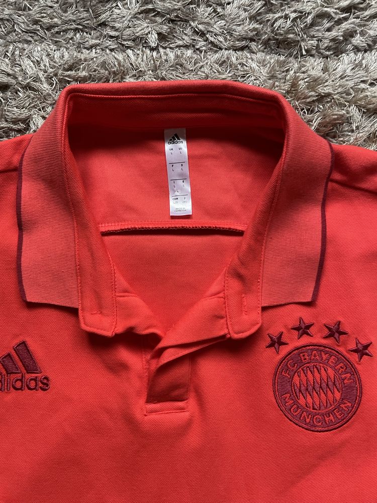 Tricou polo original Adidas Bayern Munchen L