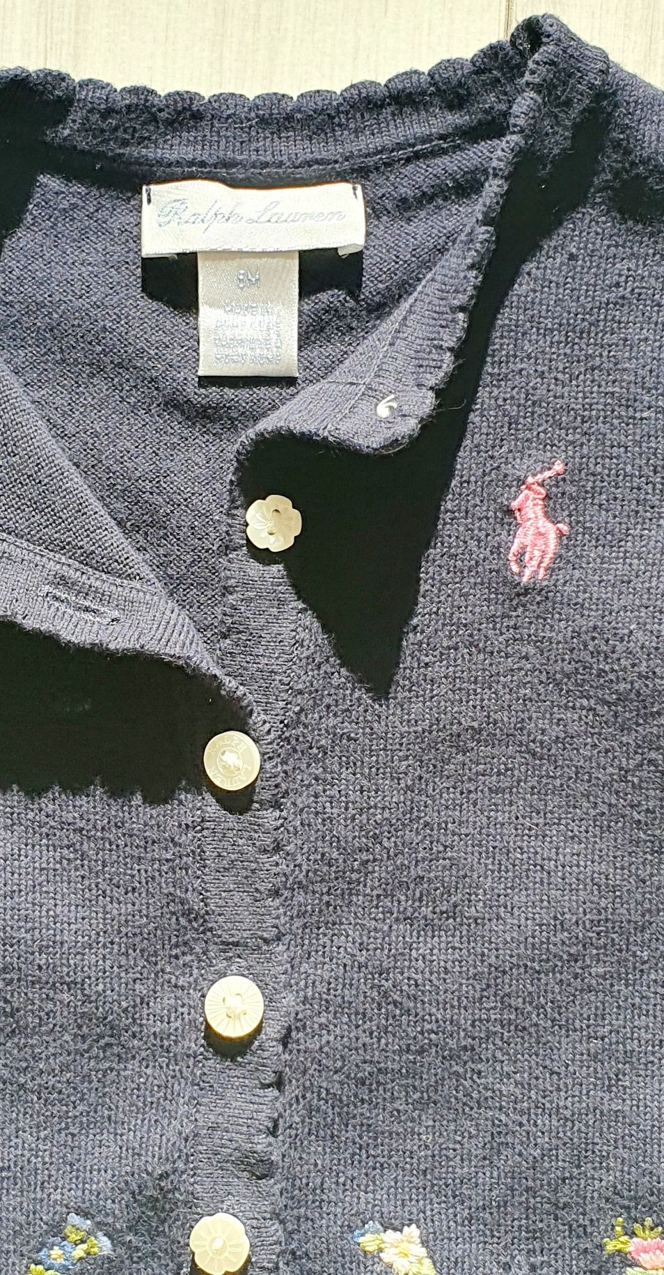 Cardigan, pulover, Ralph Lauren, 6 luni, 62 cm