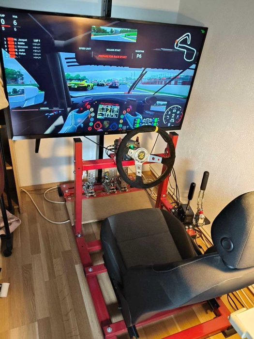 Cadru simracing / simulator auto / scaun VW Golf