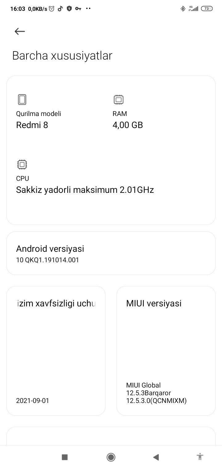 Redmi 8 sotiladi