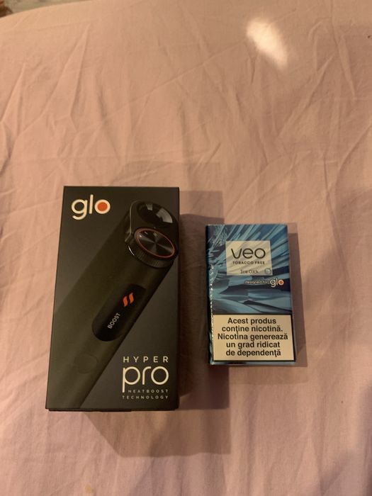 Vand 2 aparate glo hyper pro cu 2 pachete de tigari veo ice click