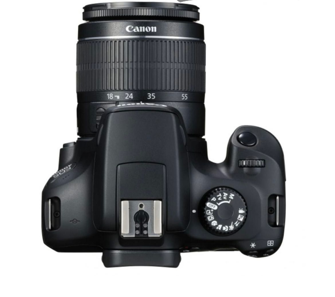 DSLR фотоапарат Canon EOS - 4000D, EF-S 18-55-mm DC, черен