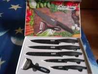 Set 6 cuțite de bucătărie