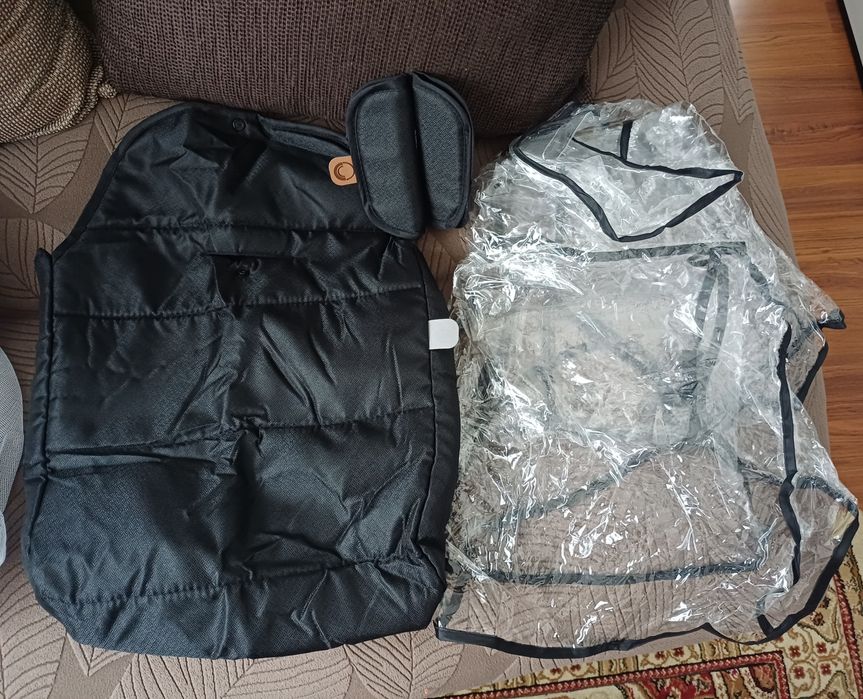 Детска лятна количка CHIPOLINO COMBO АБАНОС + аксесоари и подарък