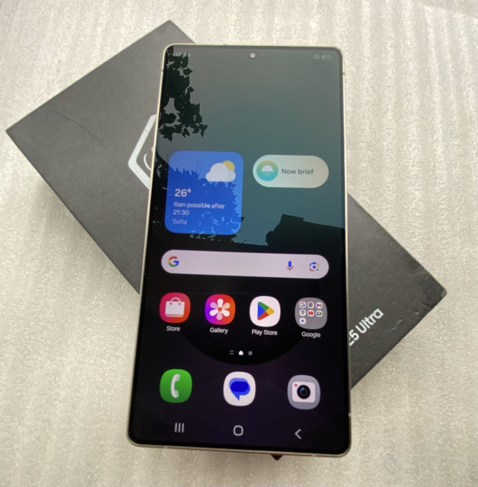 Samsung S25 Ultra - 512GB, 12GB RAM, Black / БЕЗ ГАРАНЦИЯ