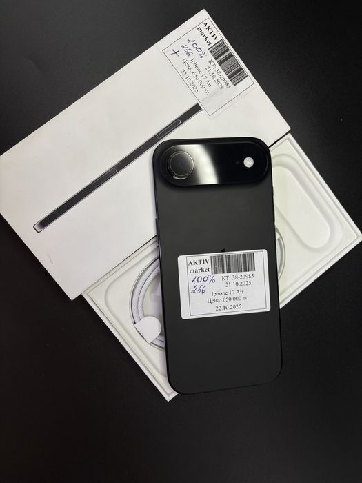 iphone 17 Air 256gb 100%
