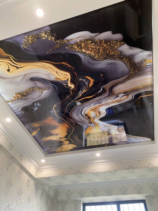 Натяжные потолки и 3D фотообои от 55.000сум