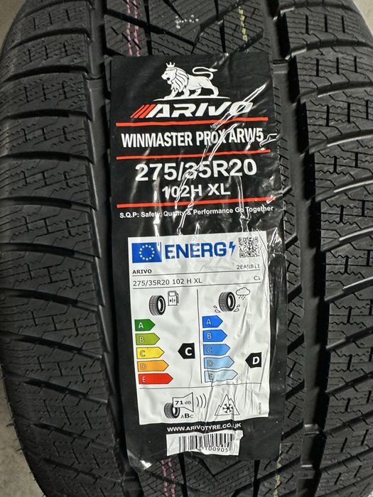 Зимен Спорт Пакет ARIVO 255/35R20 275/35R20 НОВ DOT 2553520  2753520
