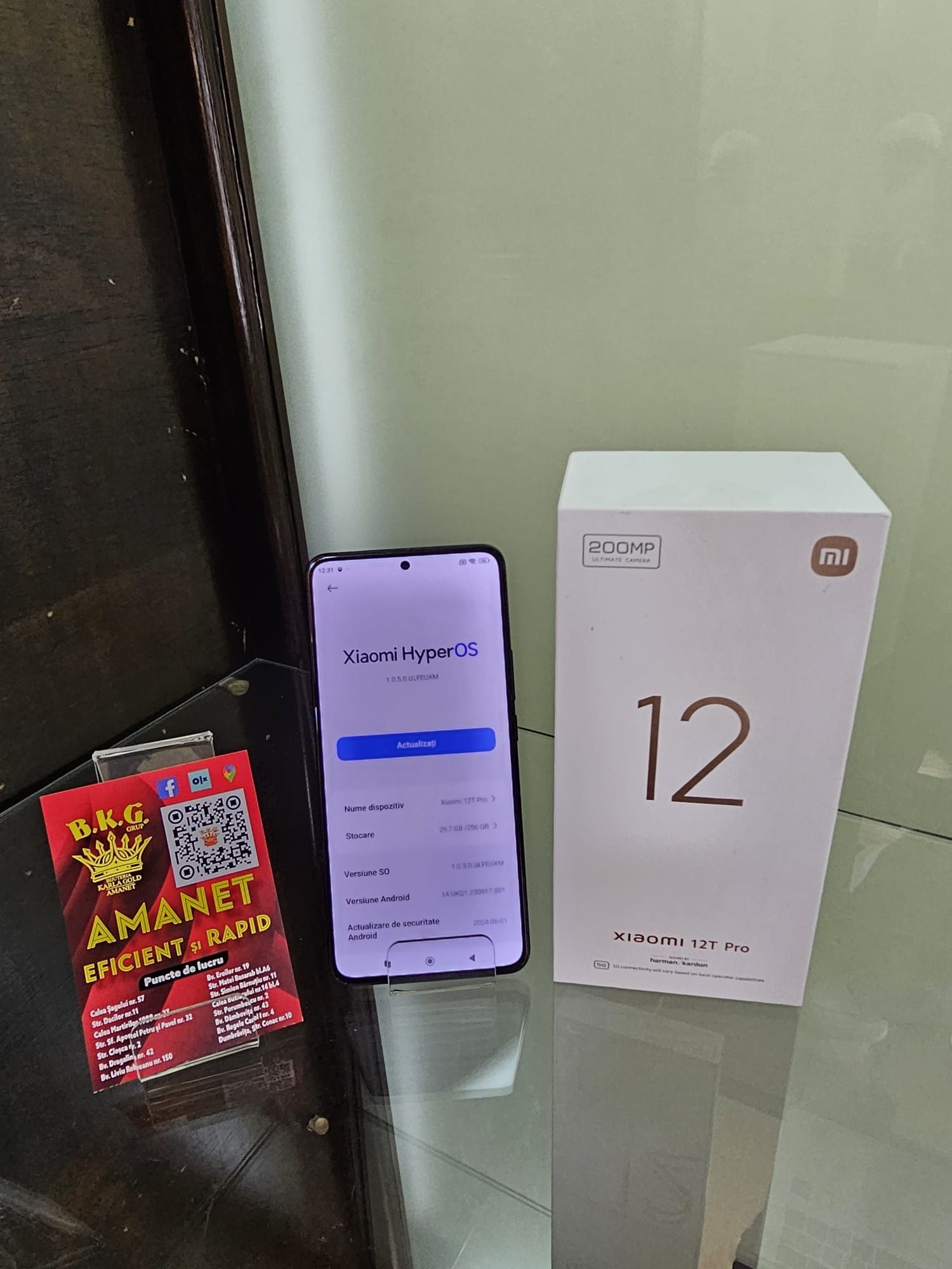 Xiaomi 12T Pro 256gb Amanet BKG