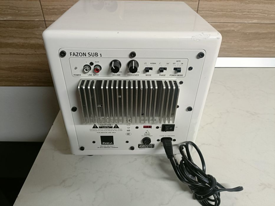 Dali Fazon SUB 1, subwoofer activ, perfect funcțional, bas rotund