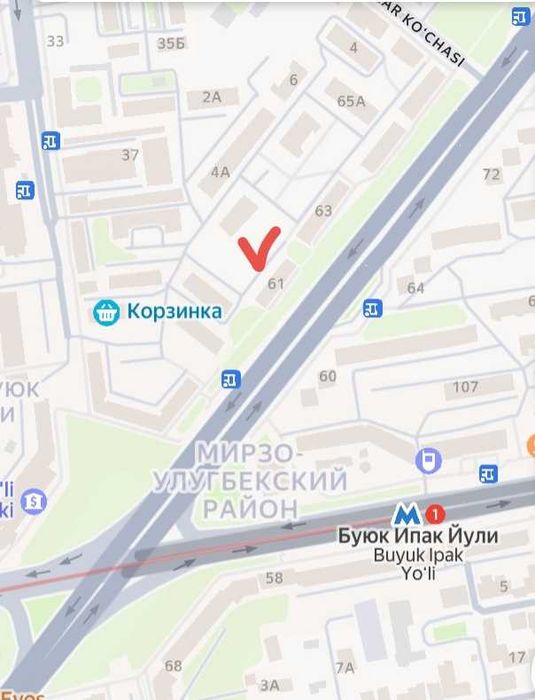 Сдаю часть помещения возле метро  Буюк Ипак Йули