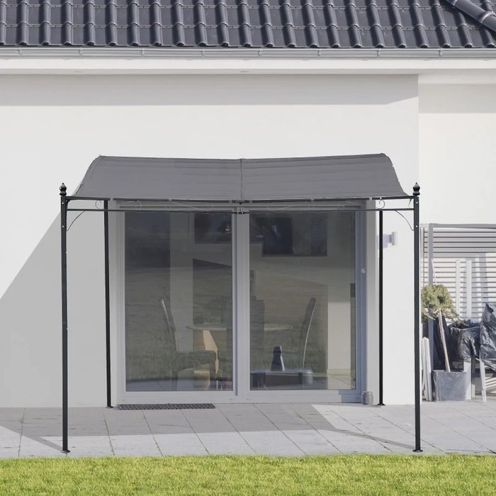 Outsunny Pavilion Cort Foisor 3x3m pentru Gradina sau Terasa, Nou