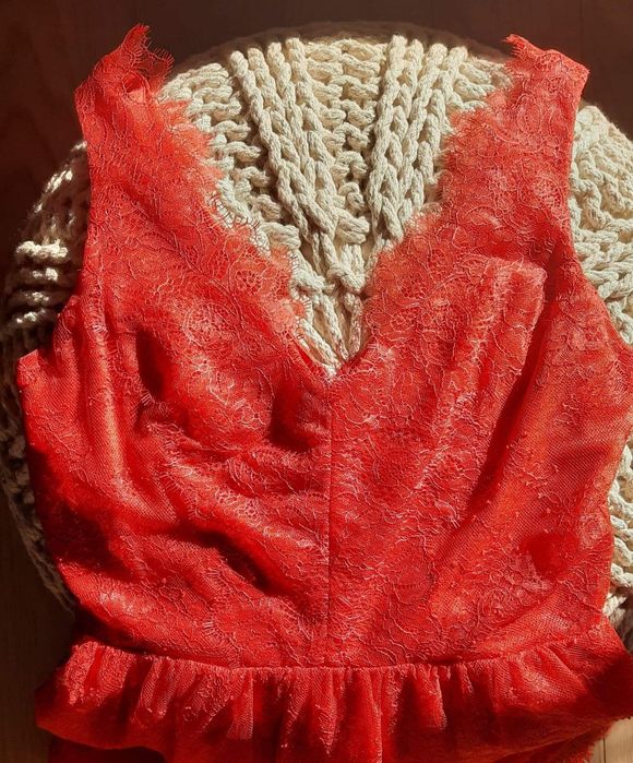 Rochie BCBG MAXAZRIA Dantela Rosie S-M