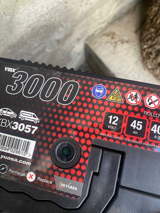 Baterie Prius 3, auxiliara Yuasa YBX3057 sau alte japoneze pe benzina