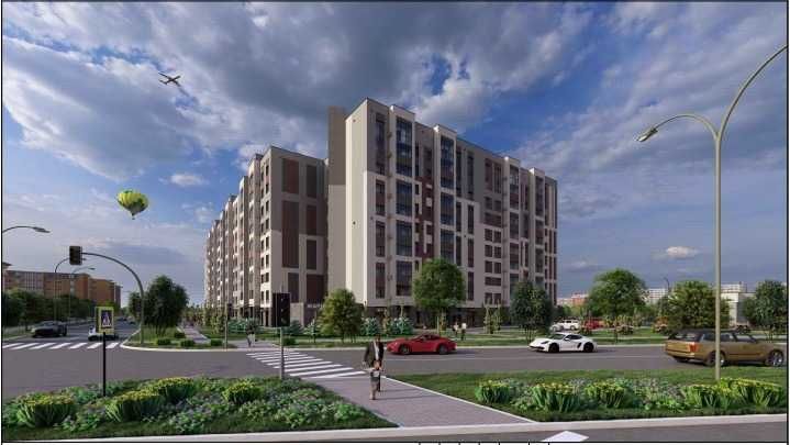 1 ком в Новостройке, мкр Береке