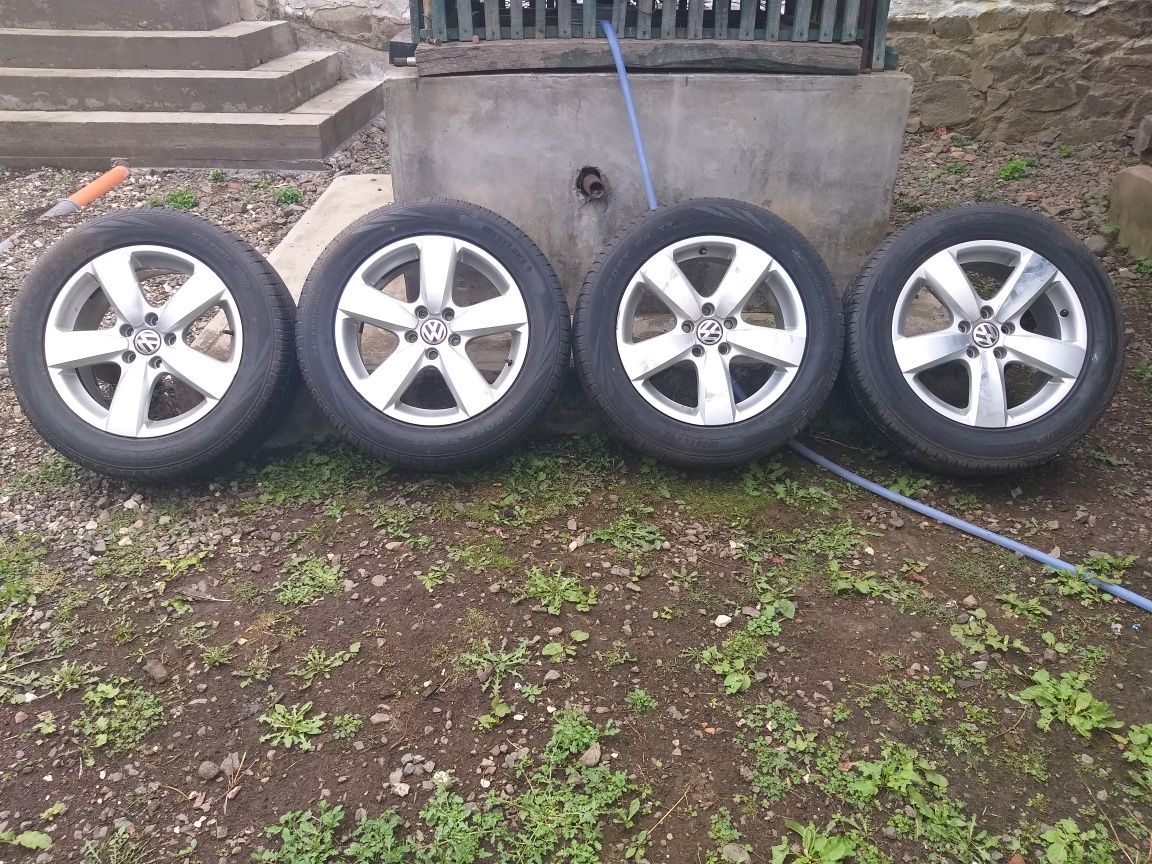 Jante aluminiu cu anvelope