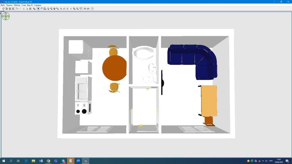 Сергели ул Даре Буйи 1 ком Евро коттедж  30м2