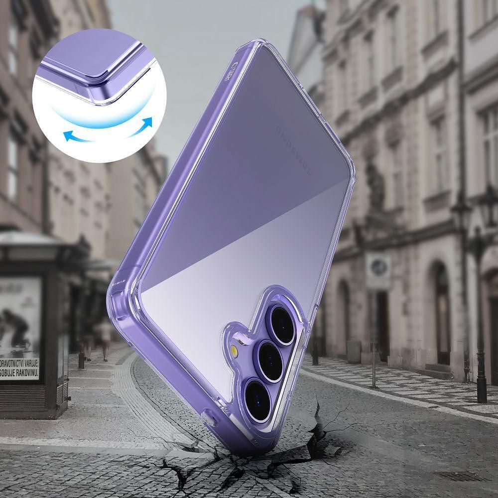 Кейс tech protect flexair за samsung galaxy s25 plus clear