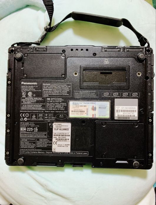 Laptop diagnoza Panasonic Toughbook CF19